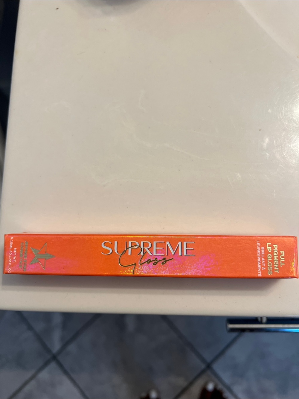 Jeffree Star Supreme Gloss Nude Garden Holographic Box